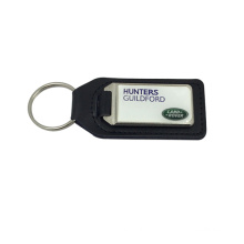 Porte-clés en métal Logo de voiture Land Rover Marque de voiture en acier inoxydable Keychain